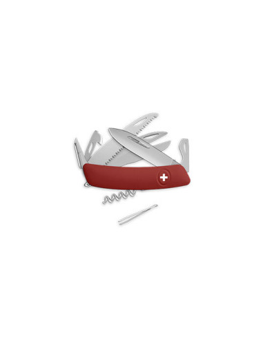 Schweizer Taschenmesser Swiza D09 Allmatt - rot - 12797 - Khurts.com