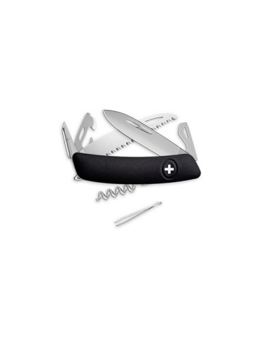 Schweizer Taschenmesser Swiza D05 Allmatt - schwarz - 12802 - Khurts.com