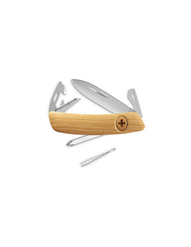 Couteau Suisse Swiza D04 Allmatt - ch&ecirc;ne - 12805 - Khurts.com