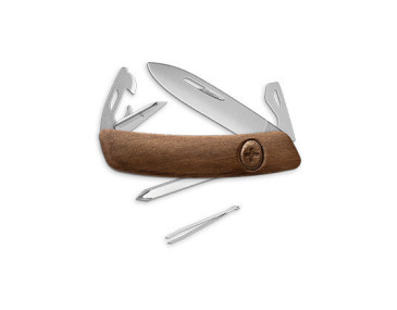 Schweizer Taschenmesser Swiza D04 Allmatt - Walnuss - 12806 - Khurts.com