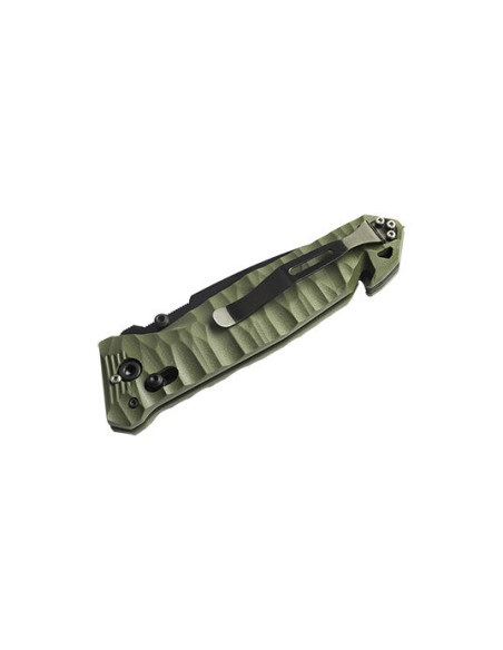 Couteau pliant TB Outdoor CAC Mixte Toxifi&eacute; - 4 fonctions - Kaki - 13074 - Khurts.com