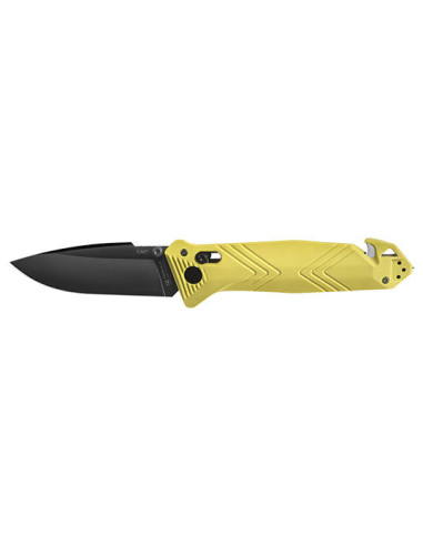 TB Outdoor CAC Plain Folding Knife - Safety and Versatility