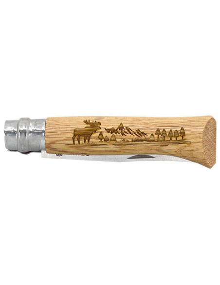 Opinel N&deg;8 Animalia Knife: Elegance and Precision for Everyday Use