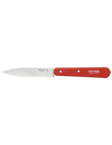 Opinel Knife n&deg;113 Rouge: Precision and Versatility in the Kitchen