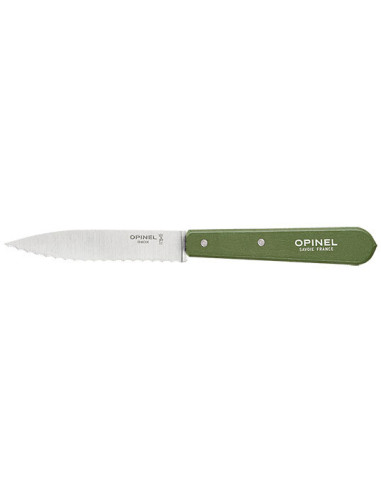 Cuchillo Opinel n&deg;113 Kaki : Filo Preciso y Elegante
