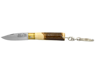 Schl&uuml;sselanh&auml;nger-Messer Jos&eacute; Da Cruz Mini R&uacute;stica - Inox - 13254 - Khurts.com
