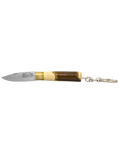 Schl&uuml;sselanh&auml;nger-Messer Jos&eacute; Da Cruz Mini R&uacute;stica - Inox - 13254 - Khurts.com