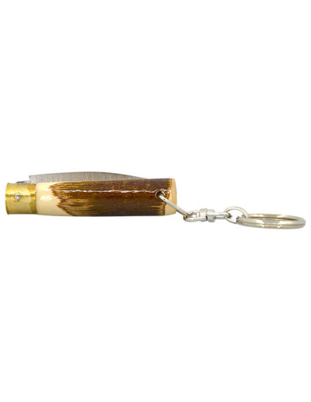 Schl&uuml;sselanh&auml;nger-Messer Jos&eacute; Da Cruz Mini R&uacute;stica - Inox - 13257 - Khurts.com