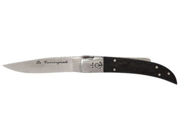 Camarguais N&deg;10 Knife: Precision and Elegance in Ebony