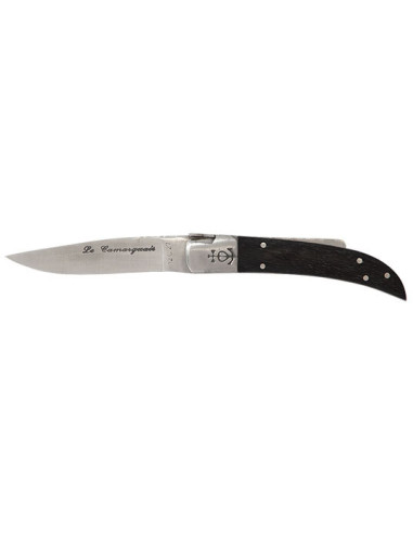 Camarguais N&deg;10 Knife: Precision and Elegance in Ebony