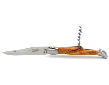Regionalmesser Coutelier de Thiers Laguiole 2-teilig Griff Olivenholz - 13294 - Khurts.com 2