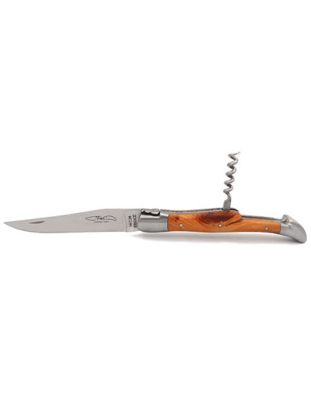 Laguiole Thiers Knife: Elegance and Precision in Cade Wood