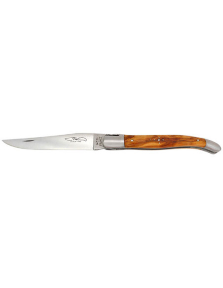 Cuchillo Laguiole Thiers: Elegancia y Precisi&oacute;n en Olivo