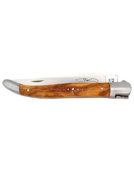 Cuchillo Laguiole Thiers: Elegancia y Precisi&oacute;n en Olivo