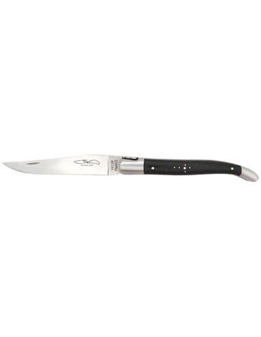Laguiole Knife in Ebony: Unmatched Elegance and Precision