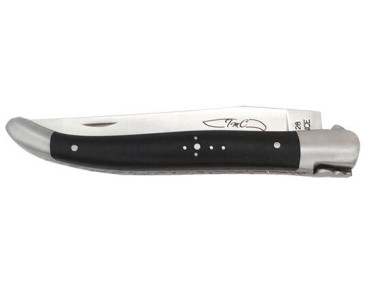 Regionalmesser Coutelier de Thiers Laguiole 1-teilig Griff Ebenholz - 13308 - Khurts.com 2