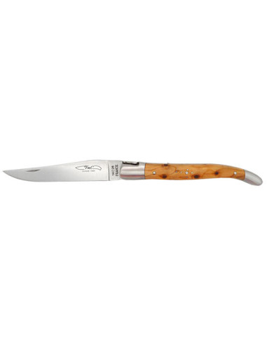 Navaja Laguiole Thiers: Precisi&oacute;n y Elegancia en Madera de Enebro