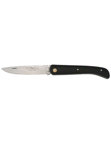 Le Ti'Pot' Knife: Elegance and Precision in Ebony Wood