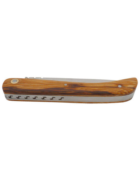 Le Ti'Pot' Knife: Precision and Elegance in Snakewood