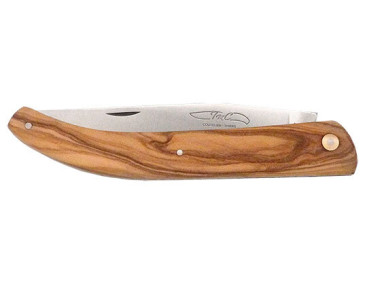 Thiers Complice Knife: Precision and Elegance in Olive Wood 2