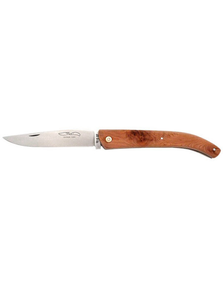 Navaja Thiers Complice: Precisi&oacute;n y Elegancia en Madera de Enebro