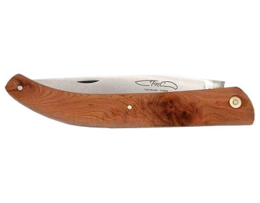 Couteau R&eacute;gional Coutelier de Thiers Complice Manche Bois de Cade - 13356 - Khurts.com 2