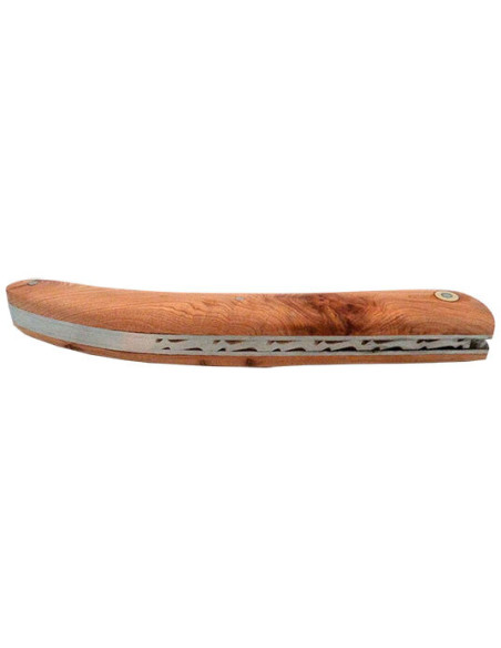 Navaja Thiers Complice: Precisi&oacute;n y Elegancia en Madera de Enebro
