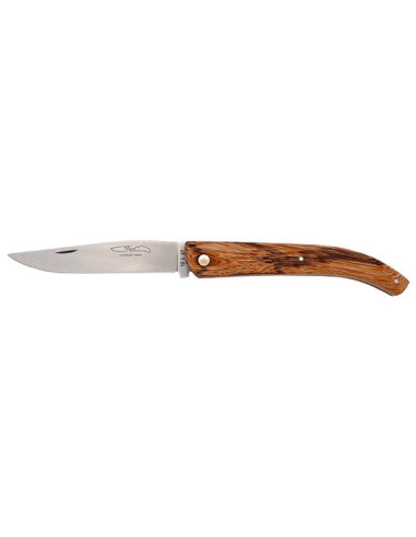 Cuchillo Thiers Complice : Elegancia y Precisi&oacute;n en Madera de Serpiente