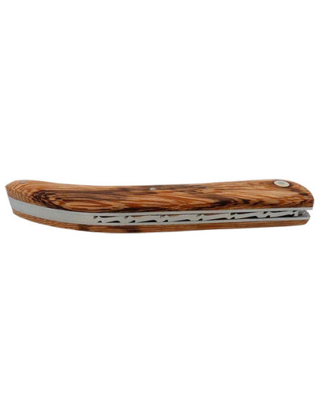Cuchillo Thiers Complice : Elegancia y Precisi&oacute;n en Madera de Serpiente