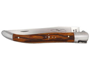 Regionalmesser Coutelier de Thiers Laguiole 1-teilig Griff Schlangenholz - 13377 - Khurts.com 2