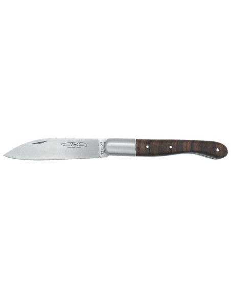 Couteau R&eacute;gional Coutelier de Thiers Aurillac Manche Noyer - 13391 - Khurts.com