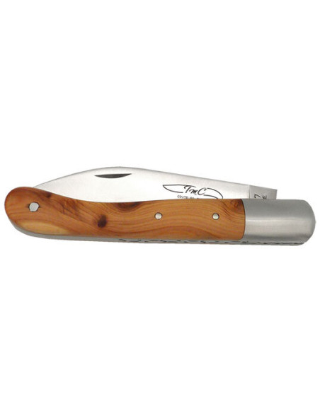 Coltello Thiers Aurillac: Precisione ed Eleganza in Legno di Ginepro
