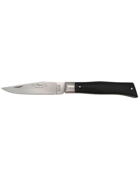 Regionales Messer Messerschmied aus Thiers Alpin Griff Ebenholz - 13399 - Khurts.com