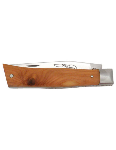 Regionales Messer Messerschmied aus Thiers Alpin Griff Cade-Holz - 13406 - Khurts.com
