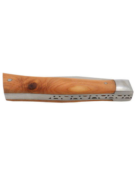 Regionales Messer Messerschmied aus Thiers Alpin Griff Cade-Holz - 13407 - Khurts.com