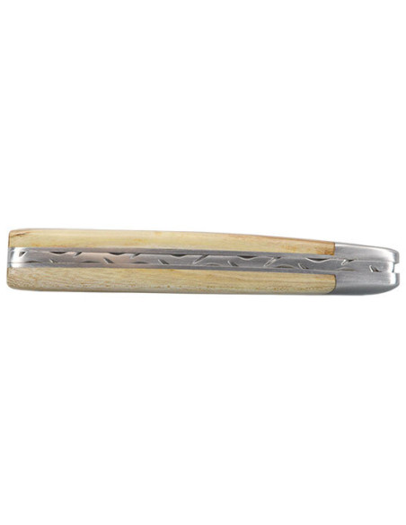 Couteau R&eacute;gional Coutellerie Chevalerias Le Thiers 1 pi&egrave;ce  Manche Genet - 13415 - Khurts.com