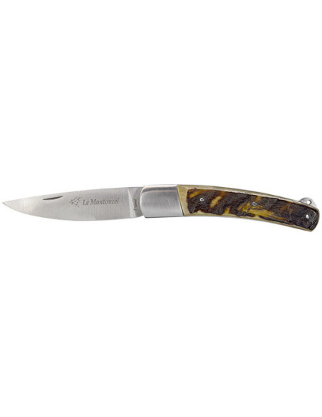 Le Montoncel Knife: Elegance and Precision with Ram Horn Handle