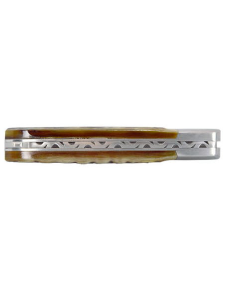 Regionalmesser Messerschmiede Chevalerias Le Montoncel Griff Widderhorn - 13427 - Khurts.com