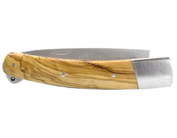 Coltello Le Montoncel: Eleganza e Filo Durevole in Olivo 2