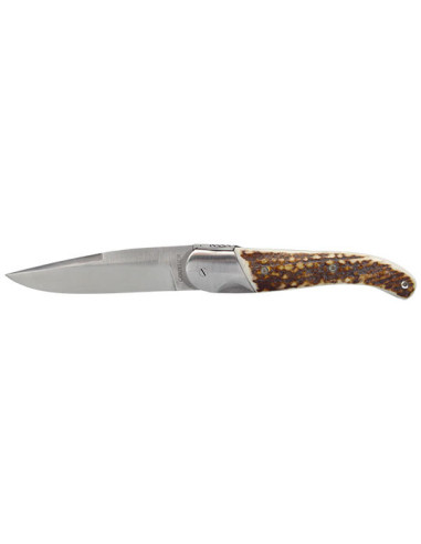 Couteau R&eacute;gional Coutellerie Chevalerias Chasse Couttier Manche Bois de Cerf - 13441 - Khurts.com