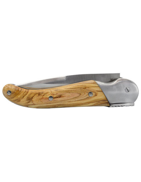 Regionales Jagdmesser Messerschmiede Chevalerias Couttier Olivenholzgriff - 13447 - Khurts.com