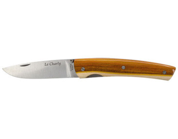 Couteau R&eacute;gional Coutellerie Chevalerias Le Charly Manche Pistachier - 13466 - Khurts.com