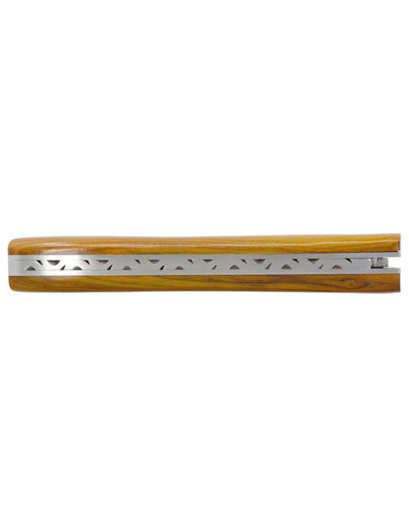 Couteau R&eacute;gional Coutellerie Chevalerias Le Charly Manche Pistachier - 13469 - Khurts.com