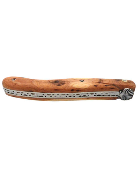 Regionalmesser Messerschmied aus Thiers St Jacques Griff aus Cade-Holz - 13489 - Khurts.com