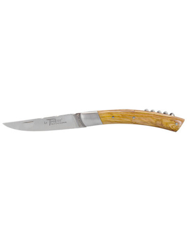 Regionalmesser Messerschmiede Chevalerias Le Thiers 2-teilig Olivenholzgriff - 13519 - Khurts.com