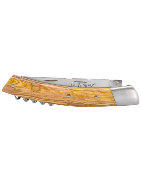 Regionalmesser Messerschmiede Chevalerias Le Thiers 2-teilig Olivenholzgriff - 13521 - Khurts.com