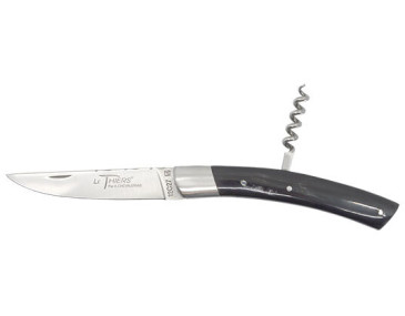 Regionalmesser Messermanufaktur Chevalerias Le Thiers 2-teilig Griff Schwarzes Horn - 13524 - Khurts.com 2