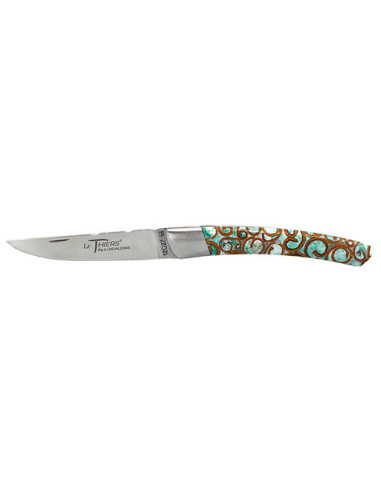 Le Thiers Green Knife: Elegance and Precision for Everyday Use