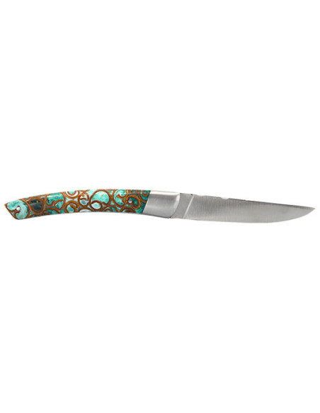 Coltello Le Thiers Verde: Eleganza e Precisione Quotidiana
