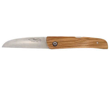 Thiers Boh&egrave;me Knife: Elegance and Safety in Olive Wood